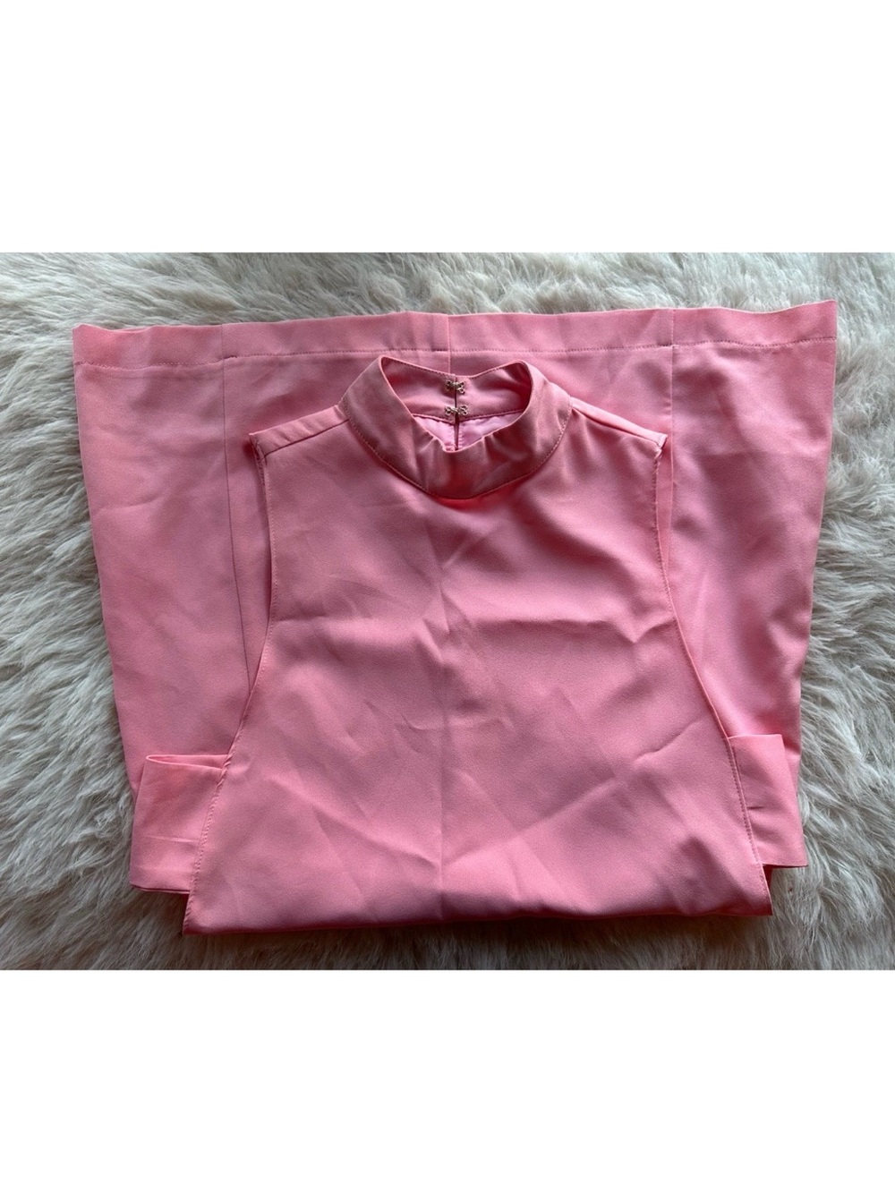 Pixie Market Ballerina Pink Cutout Mini Dress Small - Picture 11 of 12
